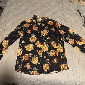 Men’s Floral Dress Shirt